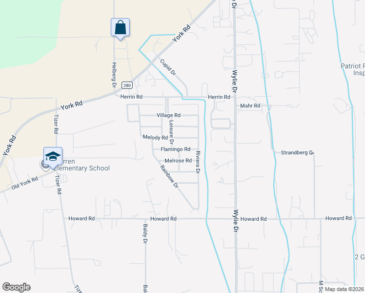 map of restaurants, bars, coffee shops, grocery stores, and more near 2938 Melody Road in Helena