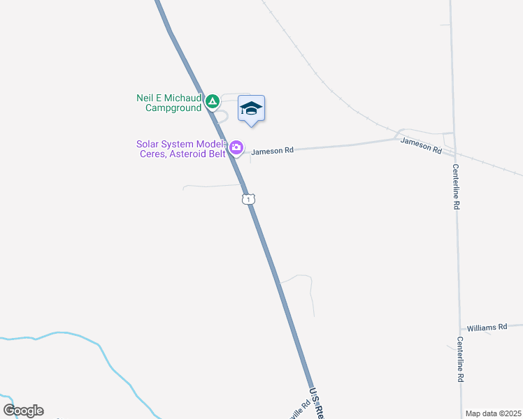 map of restaurants, bars, coffee shops, grocery stores, and more near 200 Houlton Road in Presque Isle