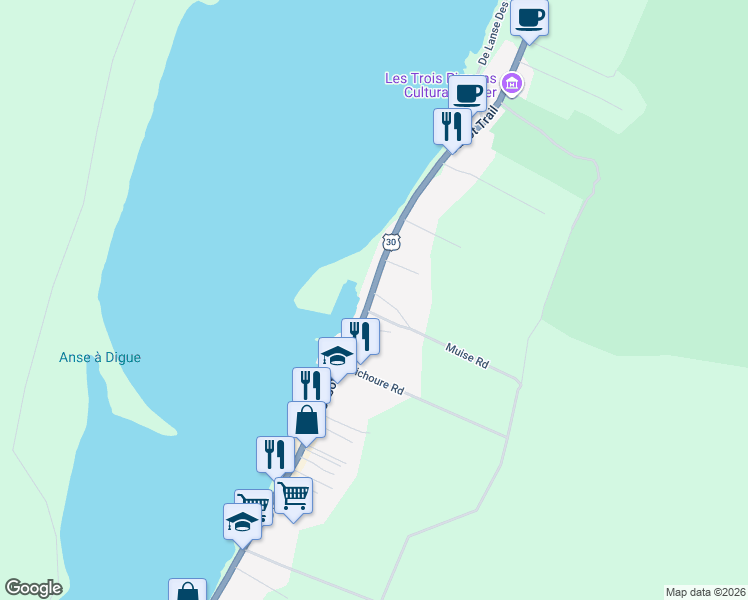 map of restaurants, bars, coffee shops, grocery stores, and more near in 