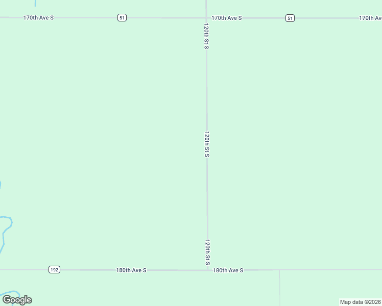 map of restaurants, bars, coffee shops, grocery stores, and more near 17521 120th Street South in Barnesville