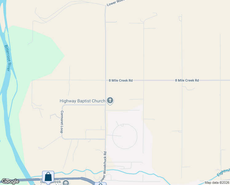 map of restaurants, bars, coffee shops, grocery stores, and more near 237 8 Mile Creek Road in Florence