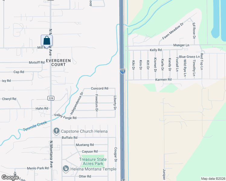map of restaurants, bars, coffee shops, grocery stores, and more near 1595 Lexington Road in Helena