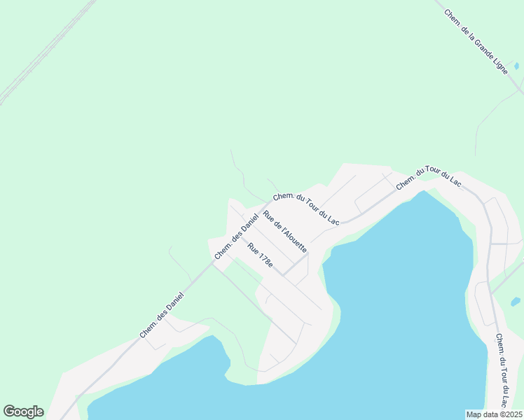 map of restaurants, bars, coffee shops, grocery stores, and more near Avenue du Tour du Lac Nord in Hérouxville