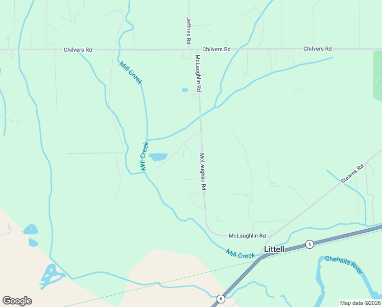 map of restaurants, bars, coffee shops, grocery stores, and more near 205 McLaughlin Road in Chehalis