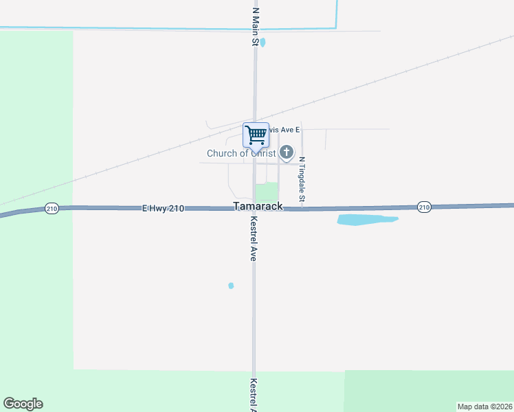 map of restaurants, bars, coffee shops, grocery stores, and more near in Tamarack