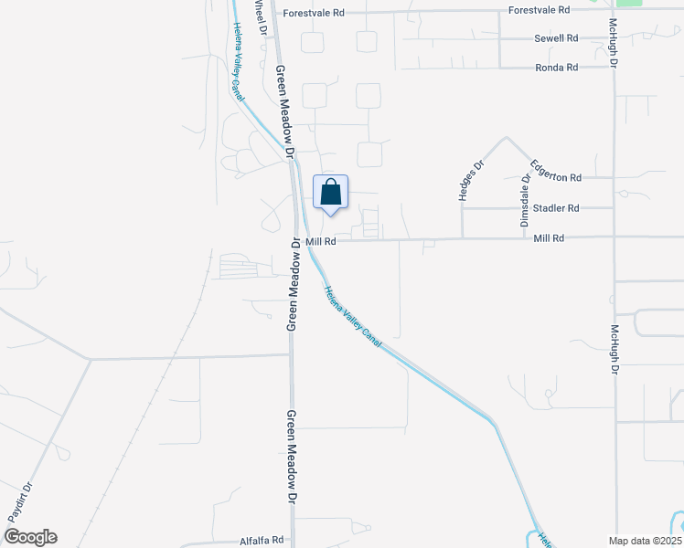 map of restaurants, bars, coffee shops, grocery stores, and more near 249 Mill Road in Helena