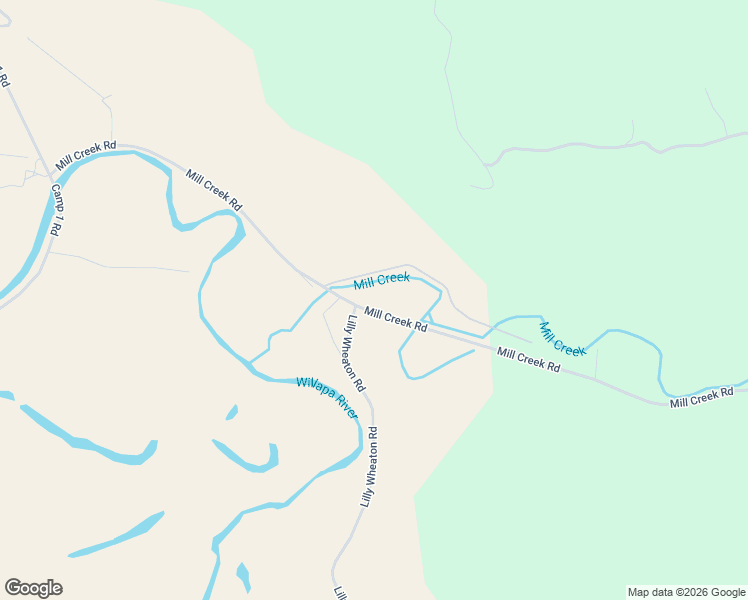 map of restaurants, bars, coffee shops, grocery stores, and more near 125 Mill Creek Road in Raymond