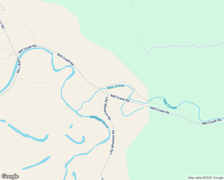 map of restaurants, bars, coffee shops, grocery stores, and more near 125 Mill Creek Road in Raymond