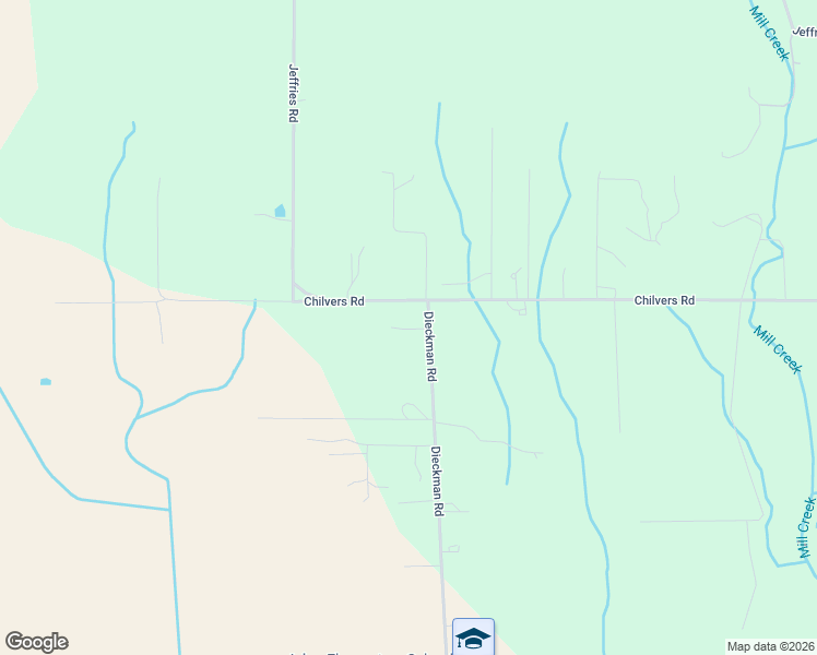 map of restaurants, bars, coffee shops, grocery stores, and more near 342 Dieckman Road in Chehalis