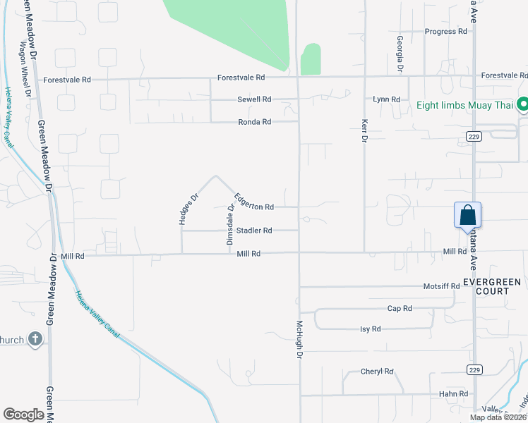 map of restaurants, bars, coffee shops, grocery stores, and more near 650 Stadler Road in Helena