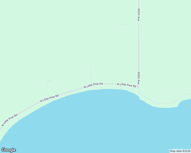 map of restaurants, bars, coffee shops, grocery stores, and more near 44707 North Little Pine Road in Perham