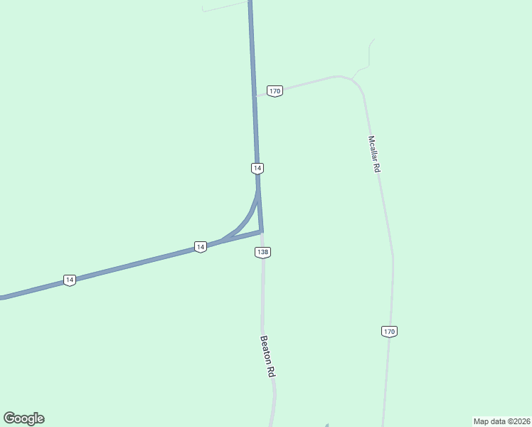 map of restaurants, bars, coffee shops, grocery stores, and more near 3142 Beaton Road in Coleman