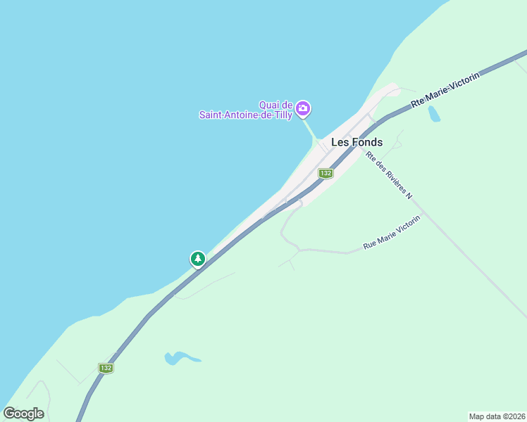 map of restaurants, bars, coffee shops, grocery stores, and more near 4496 Rue de la Promenade in Saint-Antoine-de-Tilly