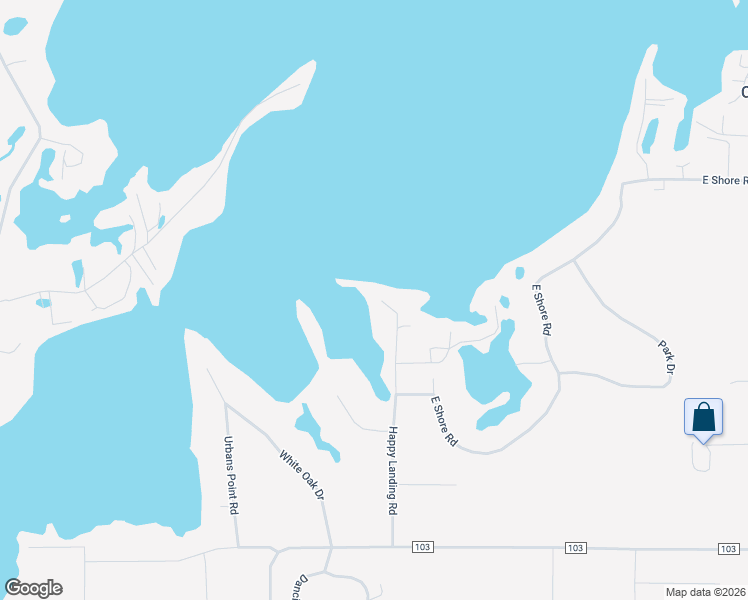 map of restaurants, bars, coffee shops, grocery stores, and more near 34531 Happy Landing Road in Crosslake