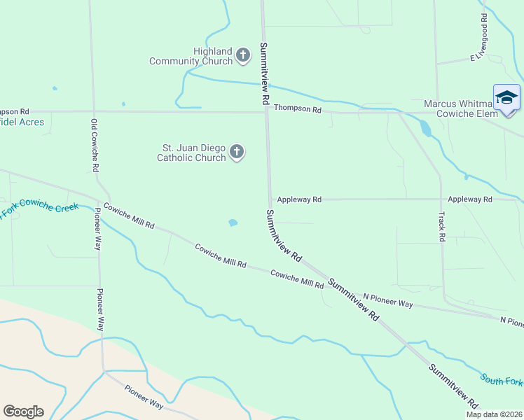 map of restaurants, bars, coffee shops, grocery stores, and more near 480 Appleway Rd in Yakima