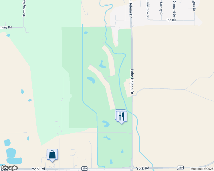 map of restaurants, bars, coffee shops, grocery stores, and more near 4200-4226 Fox Ridge Drive in Helena