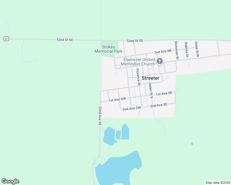 map of restaurants, bars, coffee shops, grocery stores, and more near 101 Ruth Street South in Streeter