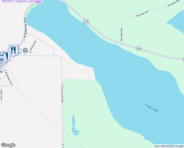 map of restaurants, bars, coffee shops, grocery stores, and more near 900 East Scharf Avenue in Vergas