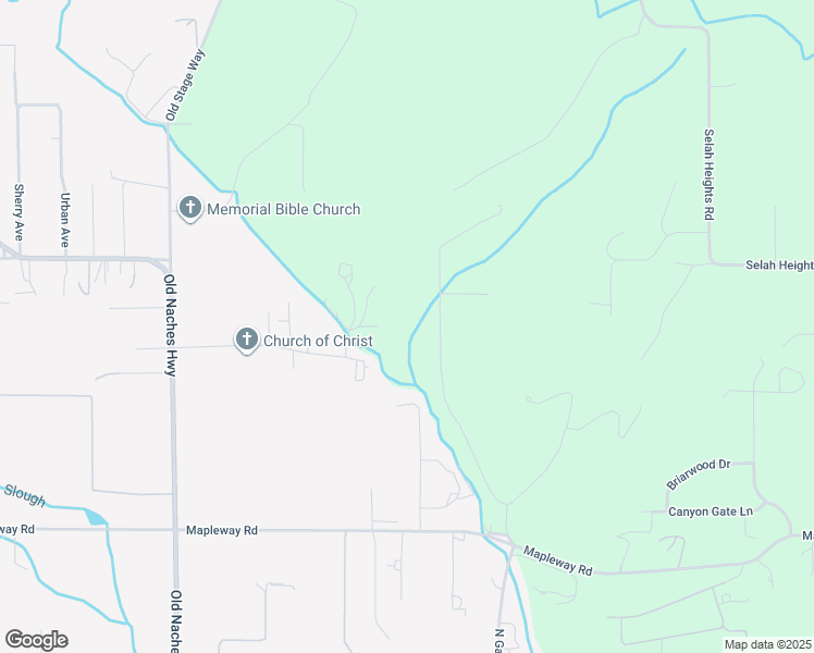 map of restaurants, bars, coffee shops, grocery stores, and more near 323 Donelson Lane in Yakima