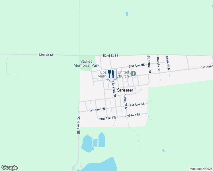 map of restaurants, bars, coffee shops, grocery stores, and more near 101-199 Francis Street North in Streeter