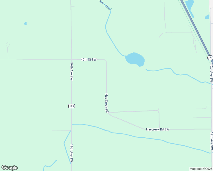 map of restaurants, bars, coffee shops, grocery stores, and more near Hay Creek Road in Pine River