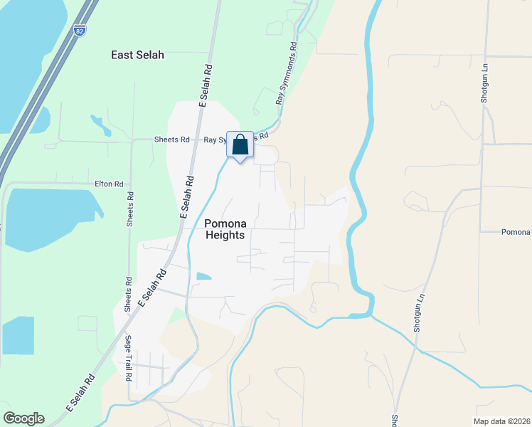 map of restaurants, bars, coffee shops, grocery stores, and more near 357-407 Wise Acre Rd in Yakima