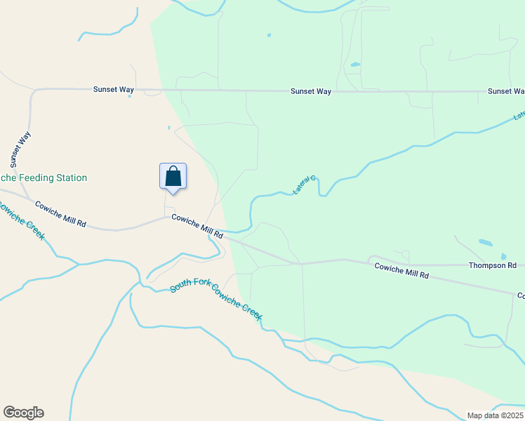 map of restaurants, bars, coffee shops, grocery stores, and more near 2020 Cowiche Mill Road in Cowiche