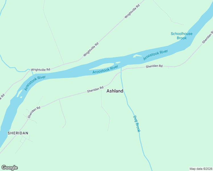 map of restaurants, bars, coffee shops, grocery stores, and more near Sheridan Road in Ashland