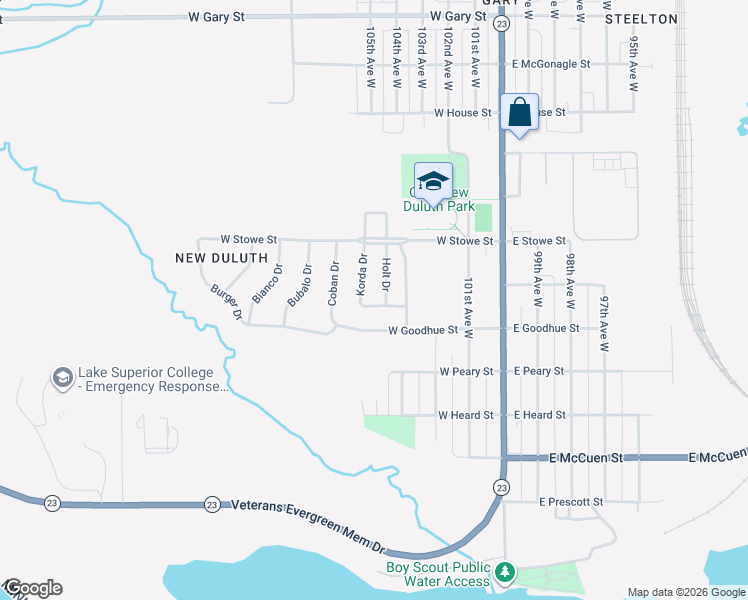 map of restaurants, bars, coffee shops, grocery stores, and more near 22 Korda Drive in Duluth