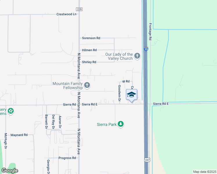 map of restaurants, bars, coffee shops, grocery stores, and more near 1357-1359 College Place Road in Helena