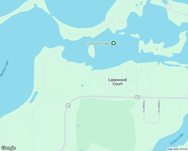 map of restaurants, bars, coffee shops, grocery stores, and more near 7918 County Road 16 in Pequot Lakes