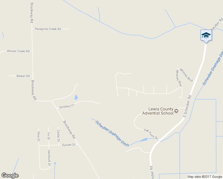 map of restaurants, bars, coffee shops, grocery stores, and more near 100 Deerfield Place in Chehalis