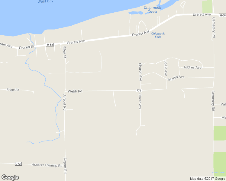 map of restaurants, bars, coffee shops, grocery stores, and more near Webb Road in Seney