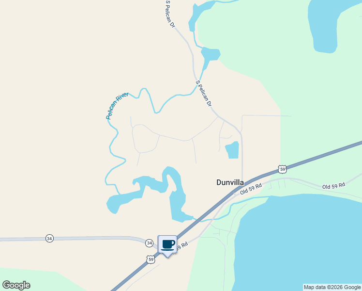 map of restaurants, bars, coffee shops, grocery stores, and more near in Dunvilla