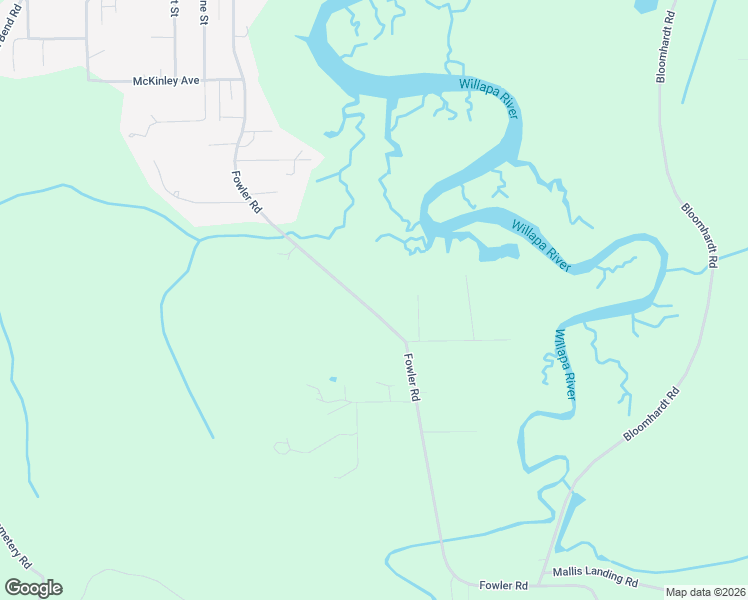 map of restaurants, bars, coffee shops, grocery stores, and more near 1707 Fowler Road in Raymond