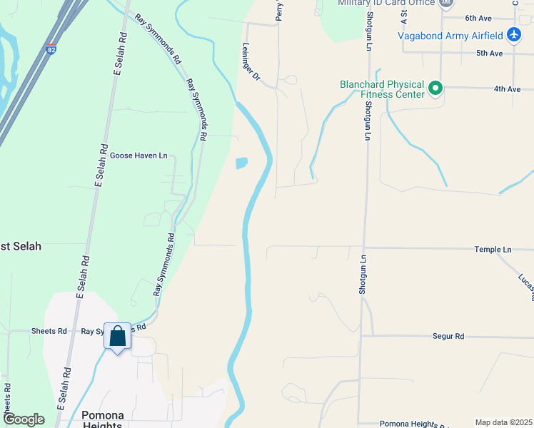 map of restaurants, bars, coffee shops, grocery stores, and more near 240 Leininger Drive in Yakima