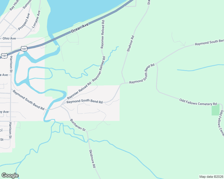 map of restaurants, bars, coffee shops, grocery stores, and more near 69 Gordon Road in Raymond