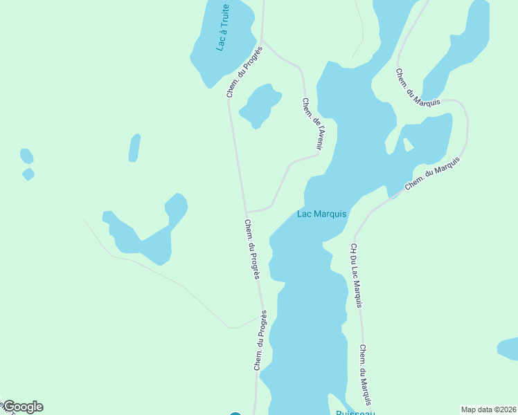 map of restaurants, bars, coffee shops, grocery stores, and more near 3 Chemin de l'Avenir in Chute-Saint-Philippe