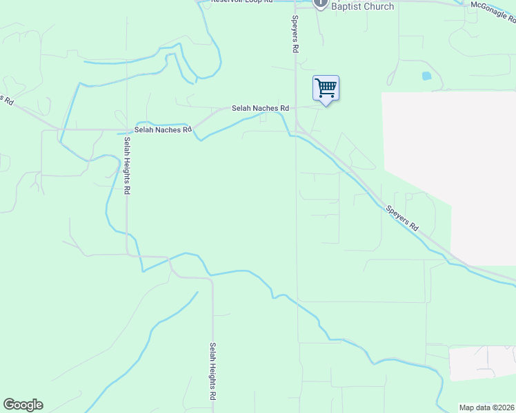 map of restaurants, bars, coffee shops, grocery stores, and more near 220 Dickerman Ln in Selah