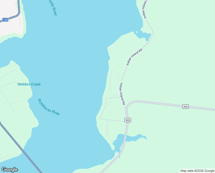 map of restaurants, bars, coffee shops, grocery stores, and more near 31 Indian Island Road in Richibucto