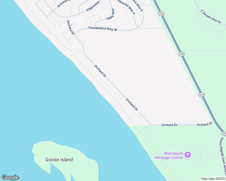 map of restaurants, bars, coffee shops, grocery stores, and more near 886 Orchard Dr in Mattawa