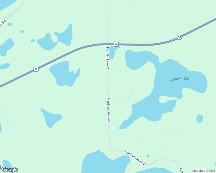 map of restaurants, bars, coffee shops, grocery stores, and more near 24653 Franklin Lake Road in Pelican Rapids