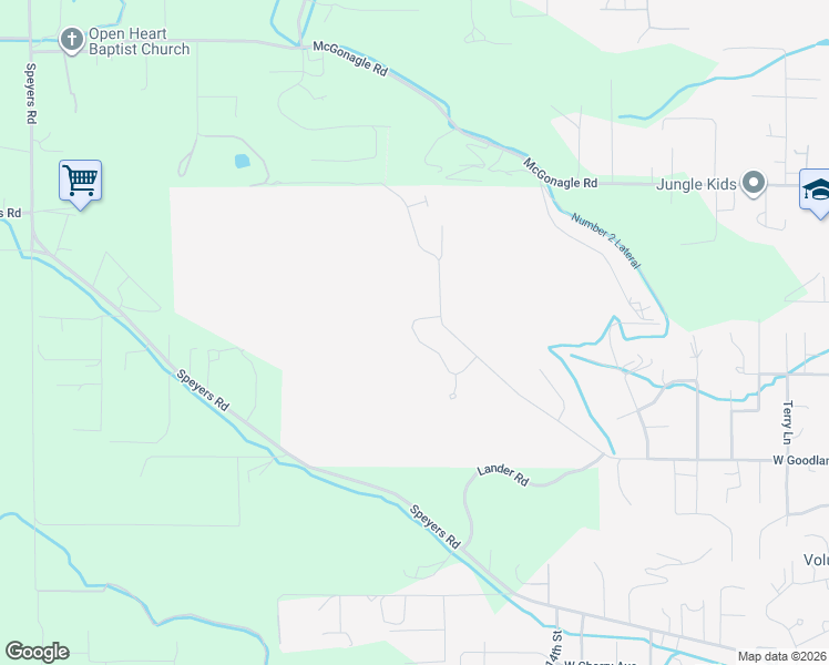 map of restaurants, bars, coffee shops, grocery stores, and more near 1533 West Goodlander Road in Selah
