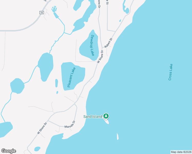 map of restaurants, bars, coffee shops, grocery stores, and more near 35706 Westshore Drive in Crosslake