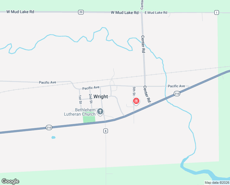 map of restaurants, bars, coffee shops, grocery stores, and more near 1401 4th Street in Wright