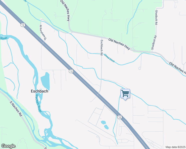 map of restaurants, bars, coffee shops, grocery stores, and more near 141 Orchard Rite Road in Yakima