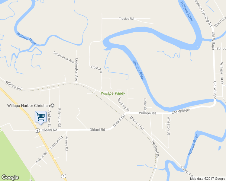 map of restaurants, bars, coffee shops, grocery stores, and more near 4004 Marshall Street in Raymond