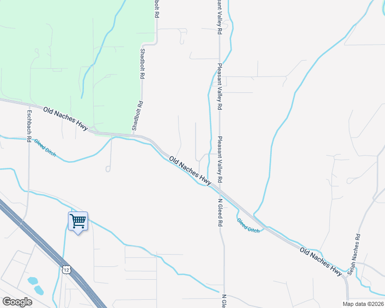 map of restaurants, bars, coffee shops, grocery stores, and more near 140 Ann Dr in Yakima