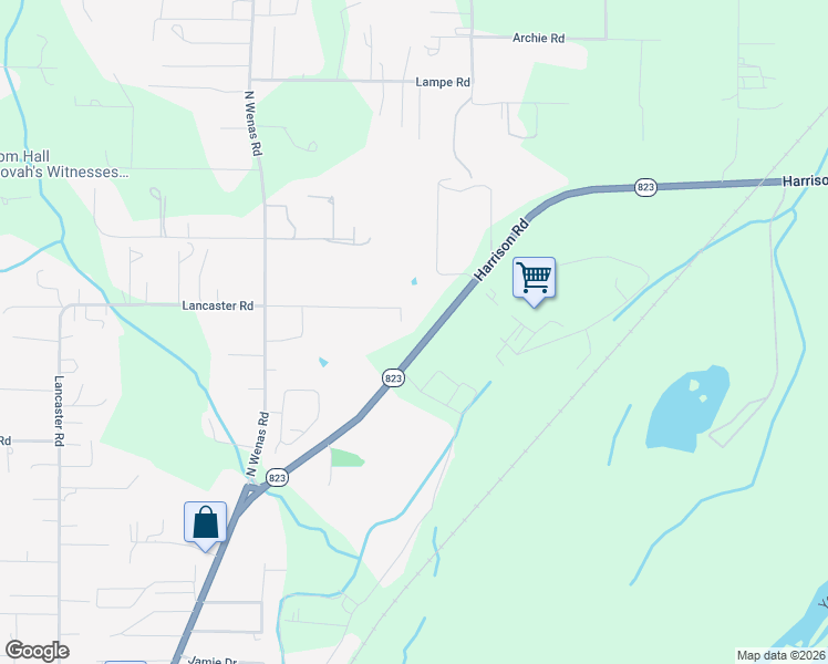 map of restaurants, bars, coffee shops, grocery stores, and more near 1391 Lancaster Rd in Selah