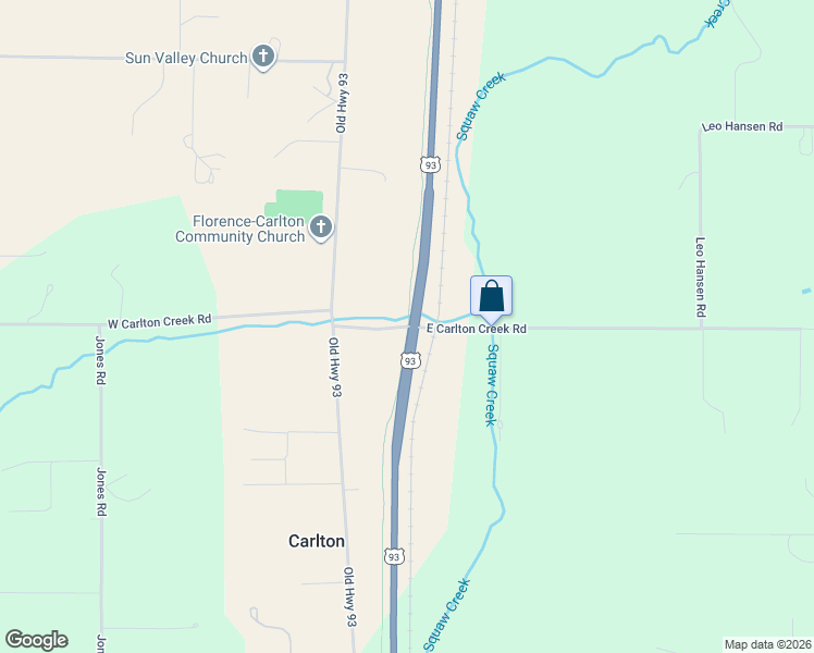 map of restaurants, bars, coffee shops, grocery stores, and more near 4009 West Carlton Creek Road in Florence